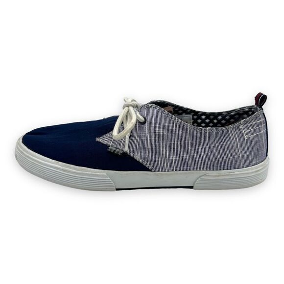 BEN‎ SHERMAN BRADFORD OXFORD SNEAKER - NAVY Sz 11 - Picture 4 of 14